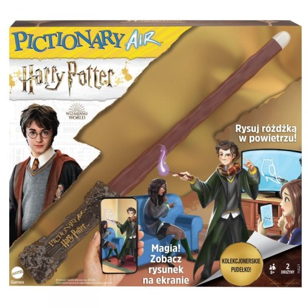Harry Potter Gra Rodzinna Towarzyska Pictionary Air Rysuj w powietrzu