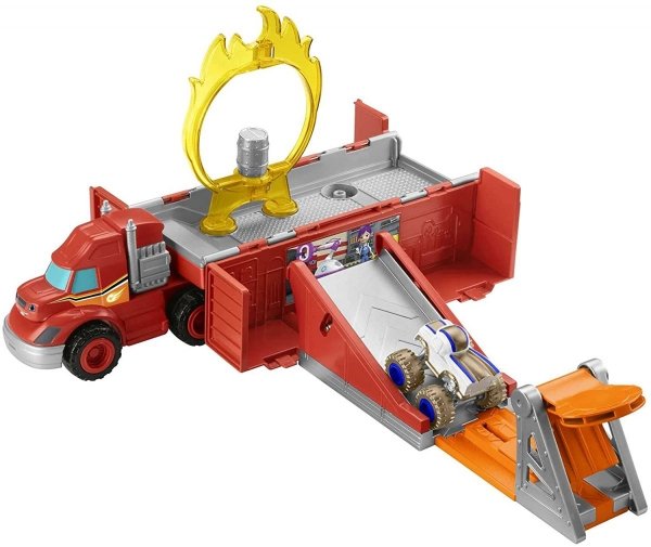 Blaze i Mega maszyny Kaskaderska Ciężarówka 2w1 Fisher Price