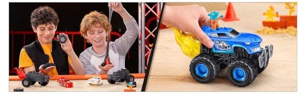 Zuru Smashers Monster Trucks Skeleton Screecher Auto dźwięki 25 niespodzianek