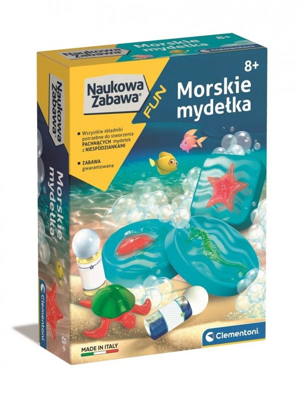Morskie Mydełka z Niespodziankami Naukowa zabawa