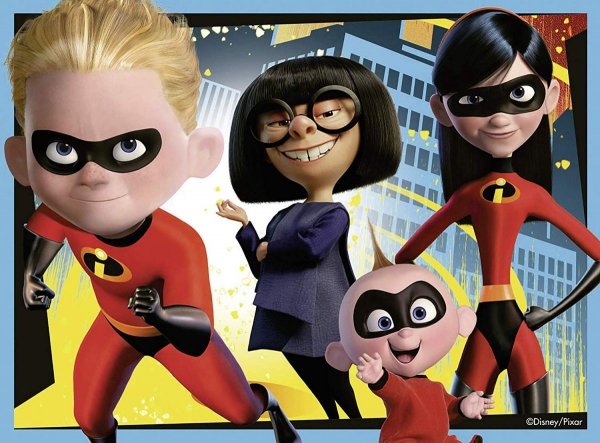 Ravensburger Puzzle I nie ma mocni Incredibles 2 4w1
