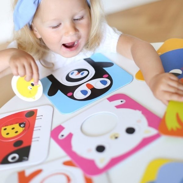 Czuczu Puzzle z dziurką Maluchy 12 Układanek  18m+ 6665404