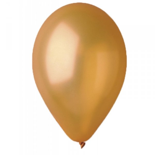  Balony metalizowane 50 szt mix Złote