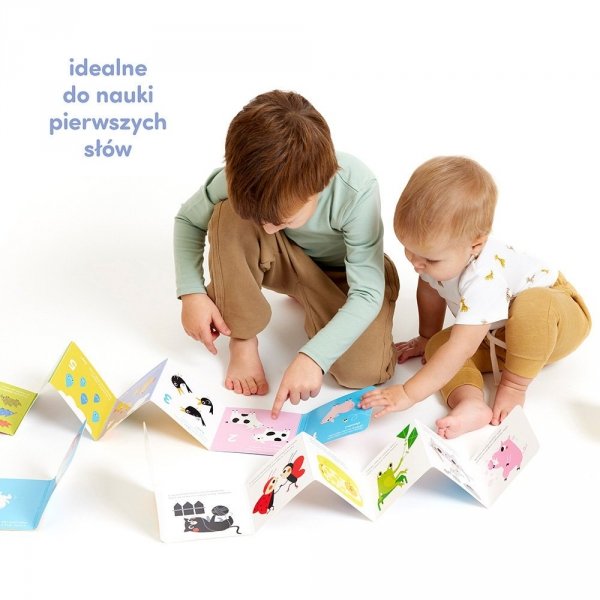 Biblioteczka Odkrywcy CzuCzu Zestaw 4 Książeczek edukacyjnych 18mc+