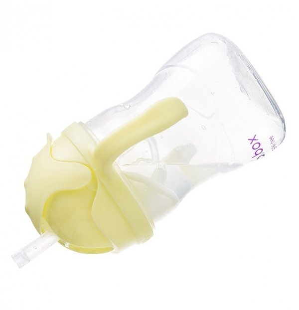 B.BOX Nowy innowacyjny Bidon ze słomką 240ml Gelato Banana Split BB00522