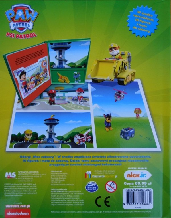 Psi Patrol Moc zabawy 10 Figurek Mata Opowiadanie 