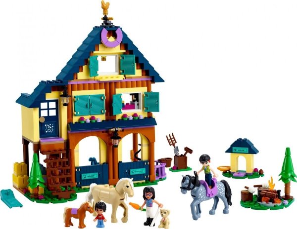 Lego Friends 41683 Leśne centrum jeździeckie Klocki