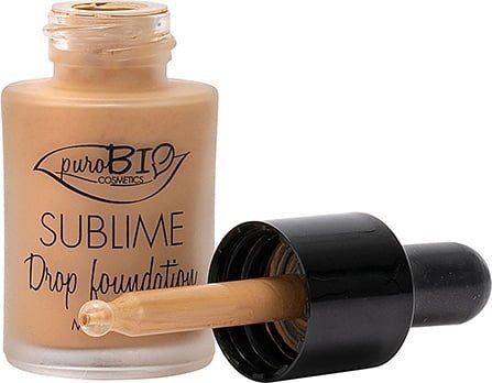 purobio Podkład pielęgnacyjny w płynie SPF 10 SUBLIME Drop 04 