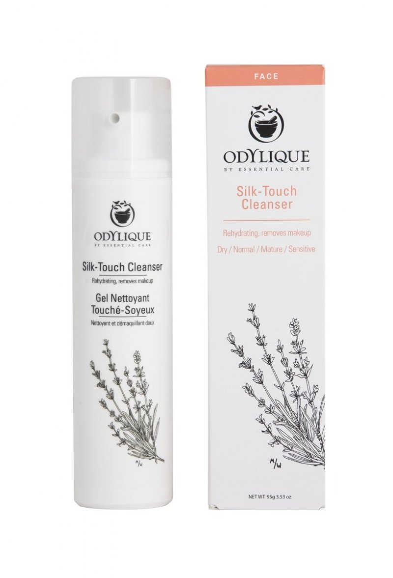 Odylique by Essential Care organiczne jedwabiste mleczko do oczyszczania i demakijażu twarzy, 95 g