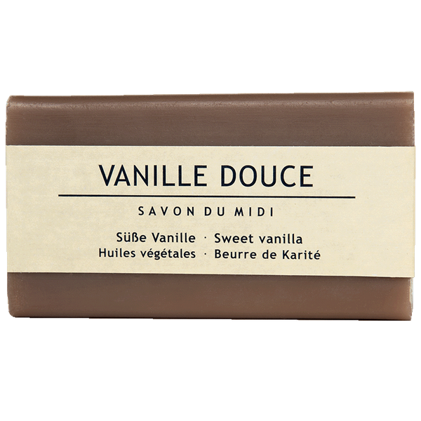 SAVON DU MIDI Mydło z masłem shea VANILLA DOUCE (Słodka wanilia)