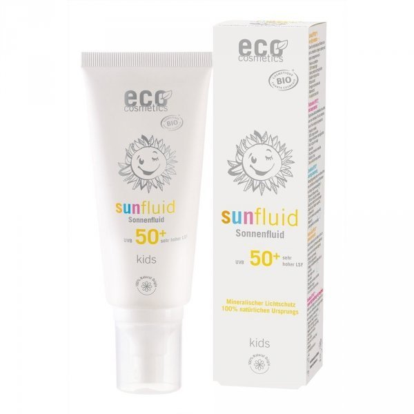 Eco Cosmetics SUN FLUID SPF 50+ KIDS Spray na słońce SPF 50+ dla dzieci 100 ml
