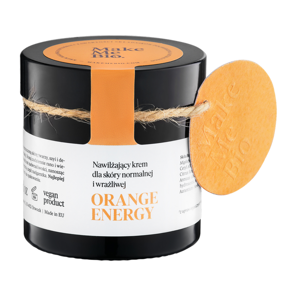 Make Me Bio ORANGE ENERGY Nawilżający krem do cery normalnej i wrażliwe