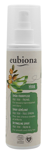 eubiona Odżywka do włosów w sprayu z aloesem i olejem arganowym