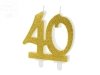 Świeczka urodzinowa do tortu liczba 40