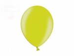 Balony 12 cali jasnozielone metalik - 1 szt
