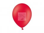 Balony 12 cali pastel czerwone 1 szt