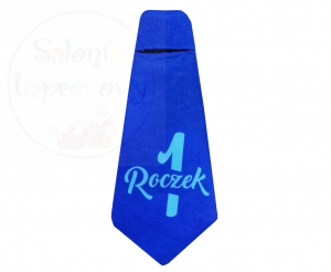 Krawat niebieski na Roczek