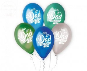 Balony chromy mix kolor Faters Day