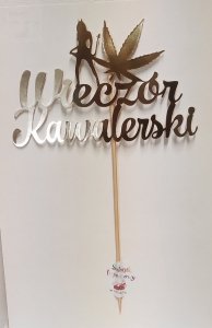  Topper złoty Wieczór Kawalerski