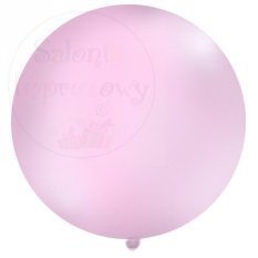 Balon 1metr pastel jasno rózowy 1 szt