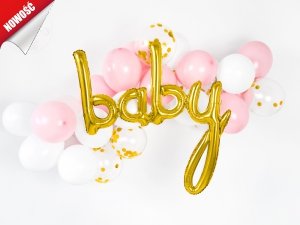 Balon foliowy złoty Baby