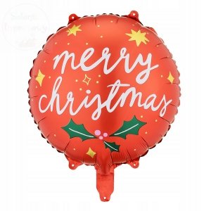 Balon foliowy Merry Christmas 45 cm