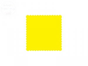 Serwetki gastronomiczne  żółte 15 x 15 cm