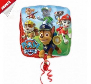 Balon foliowy 18 cali Paw Patrol Psi Patrol