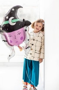 Balon foliowy czarownica 73,5x101 cm