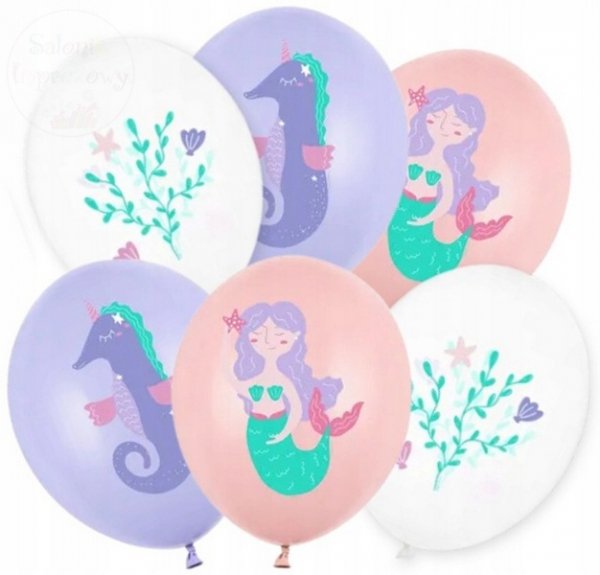 Balony PODWODNY ŚWIAT mix