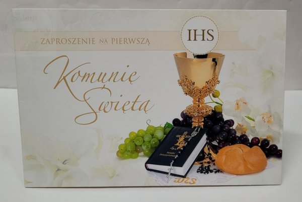Zaproszenie na Pierwszą Komunię Świętą