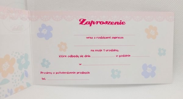 Zaproszenie na Roczek