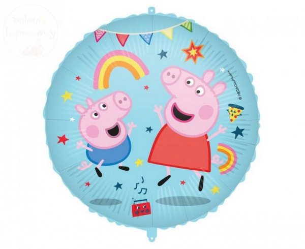 Balon foliowy 46 cm Świnka Peppa