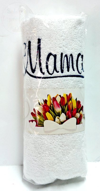 Ręcznik z haftem MAMA  50x100cm Różne wzory!
