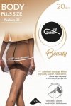 Rajstopy Gatta Body Plus Size Fashion 20 den 3-6