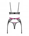 Komplet Obsessive Novenes 3-PCS Set XS-2XL