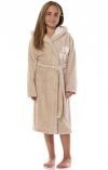 Gruby szlafrok dziecięcy L&L 2434 134/140 angora