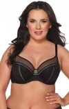 Biustonosz soft czarny Ava 2090
