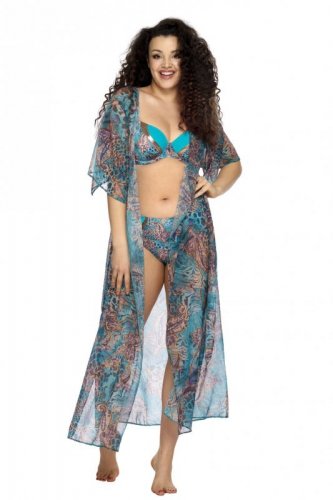 PAREO 008 TURQUOISE MAXI