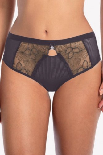 Figi damskie grafitowe Gaia 1059 Ursula