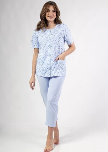 Piżama Regina 694 kr/r 2XL-3XL W25 damska rozpinana