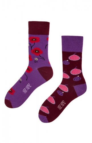 Skarpety Spox Sox Figa Z Makiem