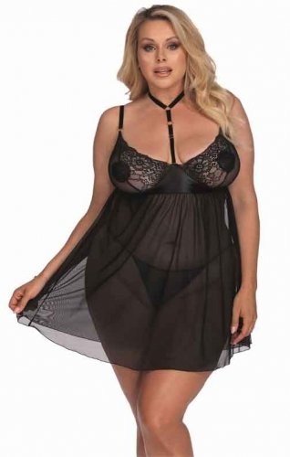 Seksowna koszulka Anais Stelline Plus Size