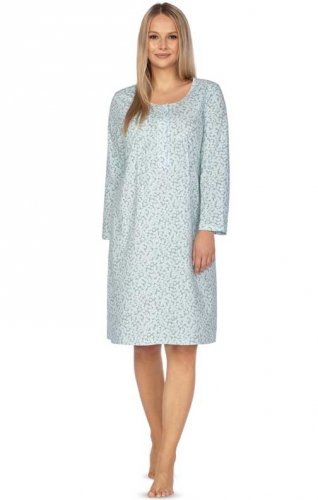 Koszula nocna w kwiatki Regina 008 Maxi