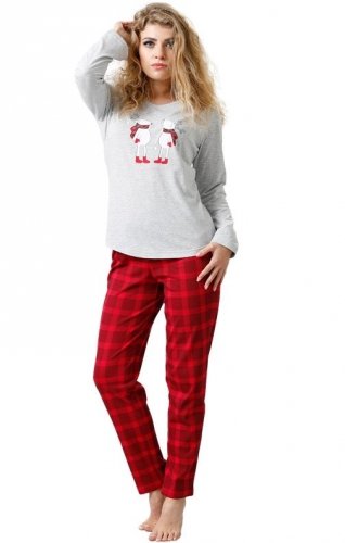 Piżama świąteczna damska M-Max Wiki 835