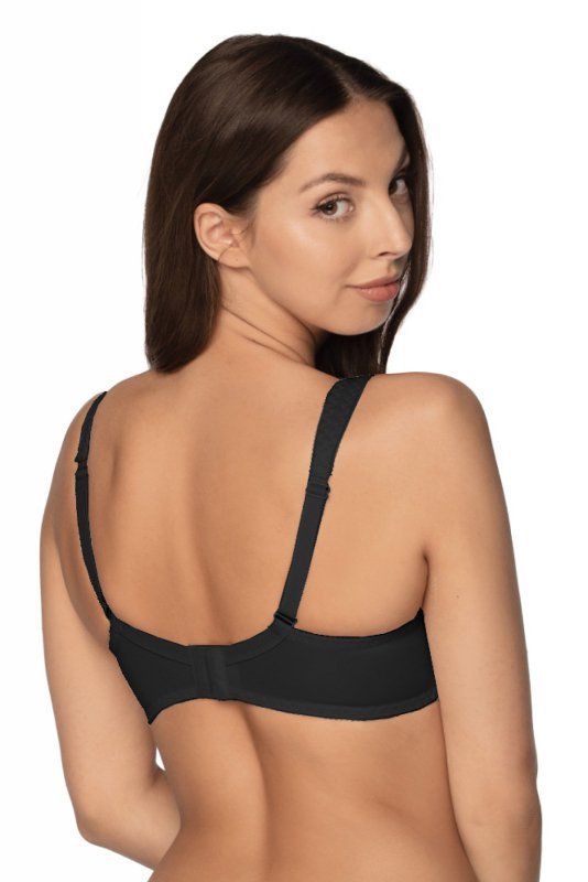 Biustonosz soft czarny Gaia 1160 Arabela 