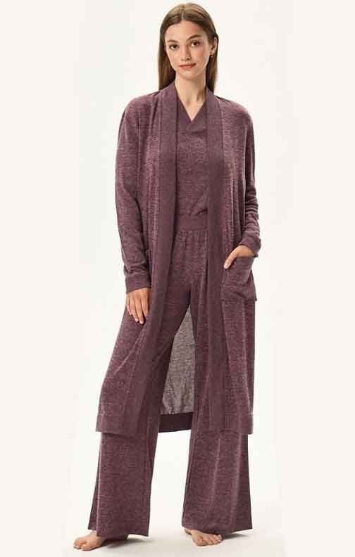 Szlafrok Henderson Ladies 41948 Fudge