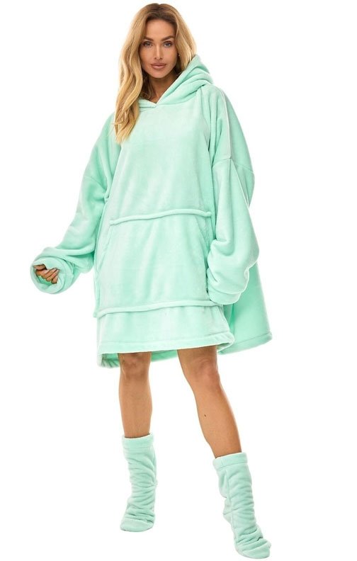 Ocieplana bluza damska soft L&amp;L 2466 