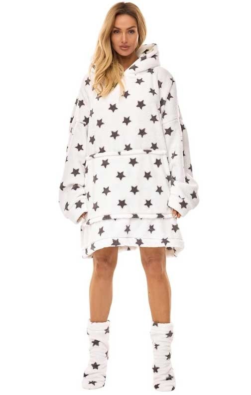 Ciepła obszerna bluza soft L&amp;L 2468 