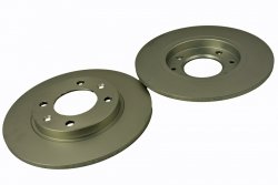 DELPHI 2X TARCZA TARCZE + KLOCKI HAMULCOWE TYŁ SAXO XSARA ZX 106 206 306